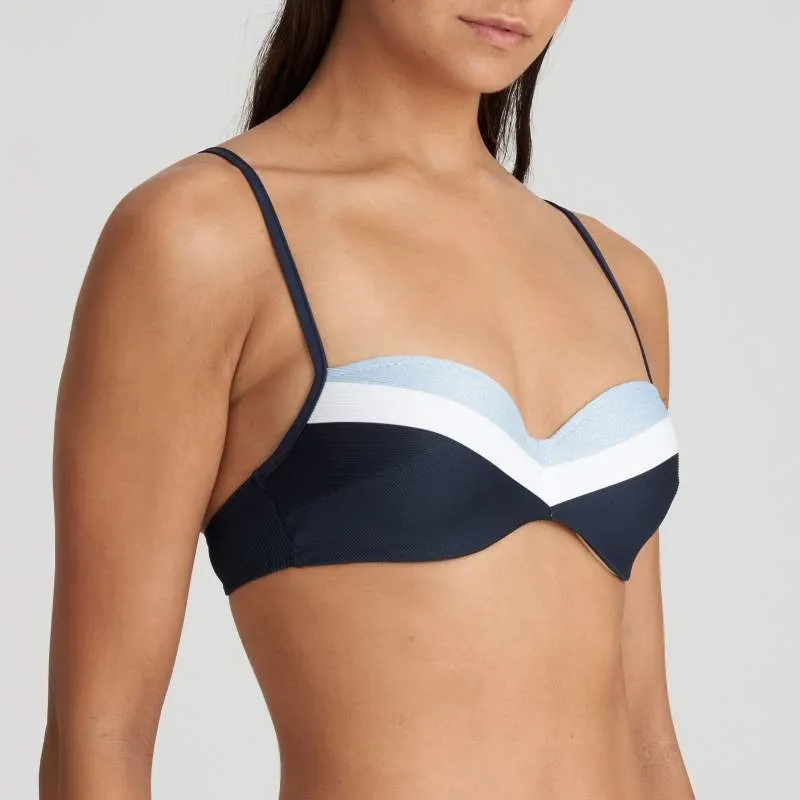 Padded Navy blue Bikini- Unas1 with Discounts- Bikini padded-