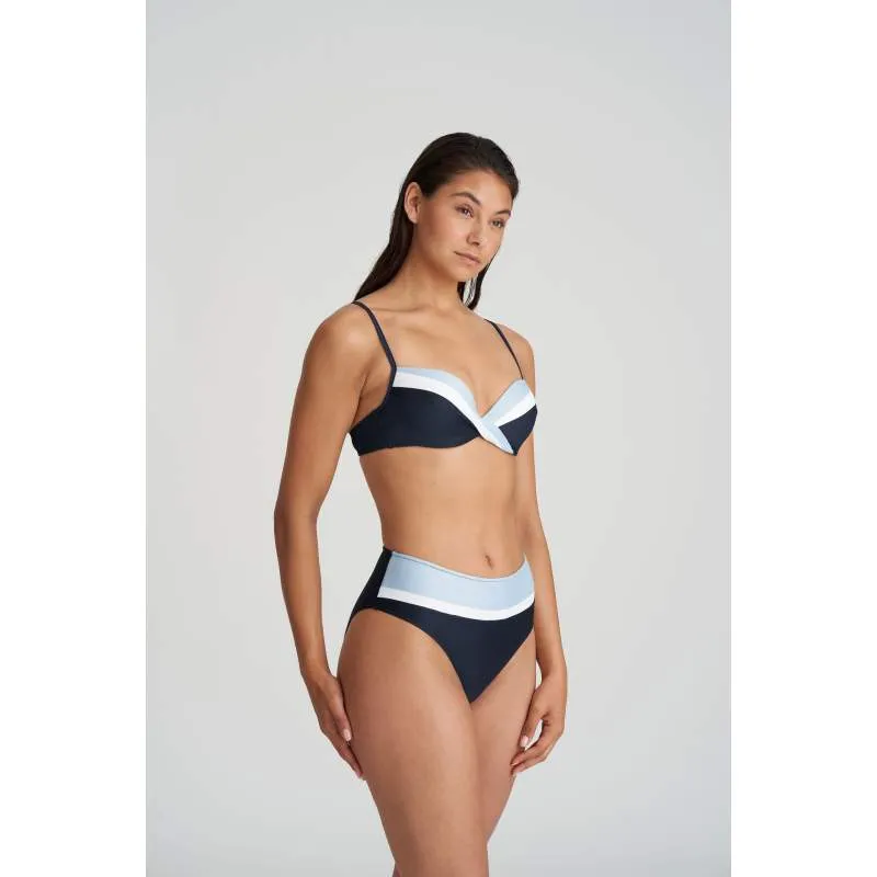 Padded Navy blue Bikini- Unas1 with Discounts- Bikini padded-  Berlin-Barcelona