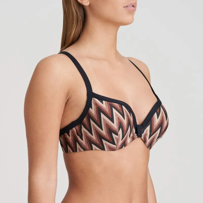 Padded Striped Bikini- Unas1 with Discounts- Bikini padded-  Hannover