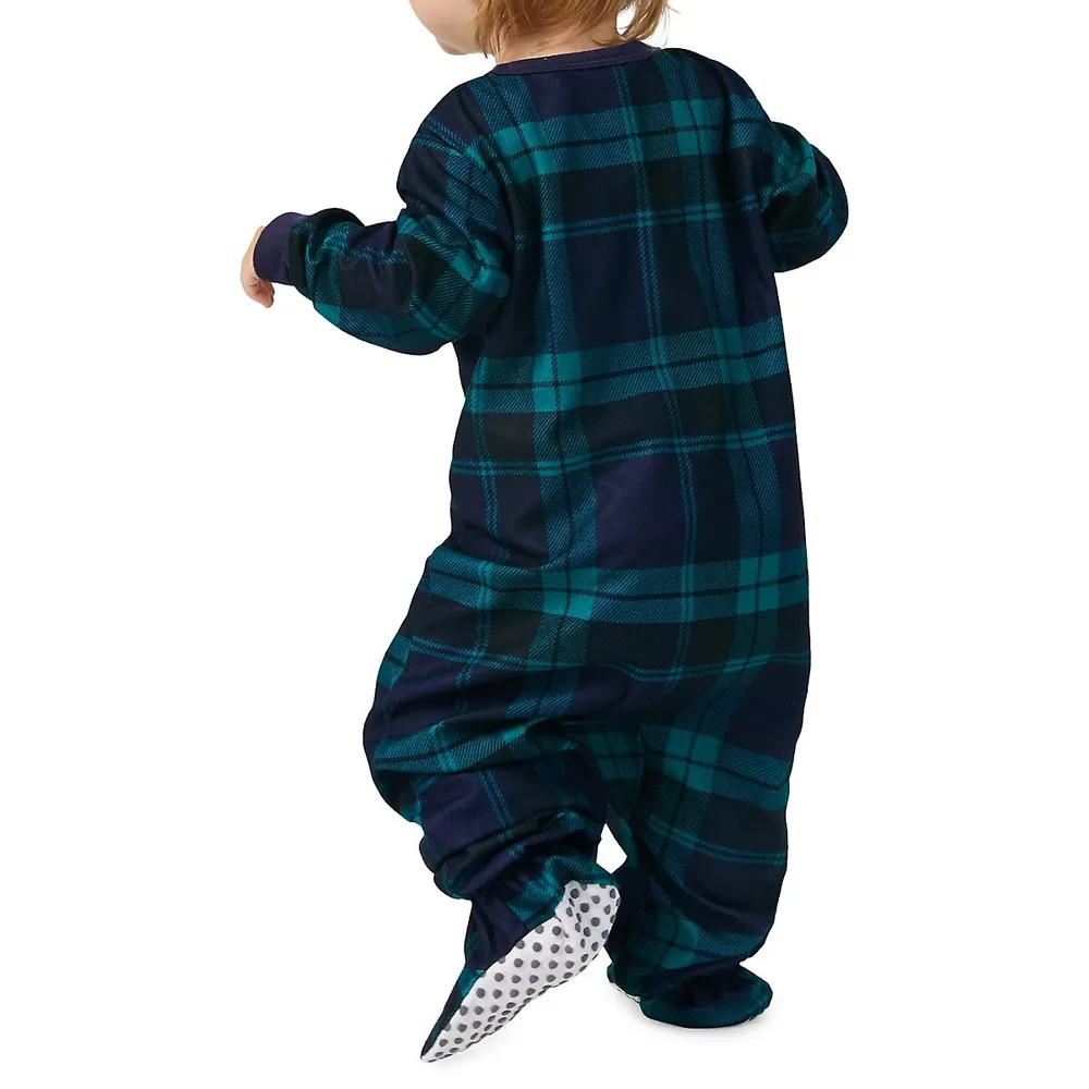 Pajamarama Baby's Plaid Blanket Sleeper