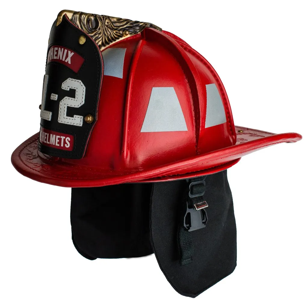 Phenix TL-2 Traditional Leather Firefighting Helmet (Check Description for Availability)