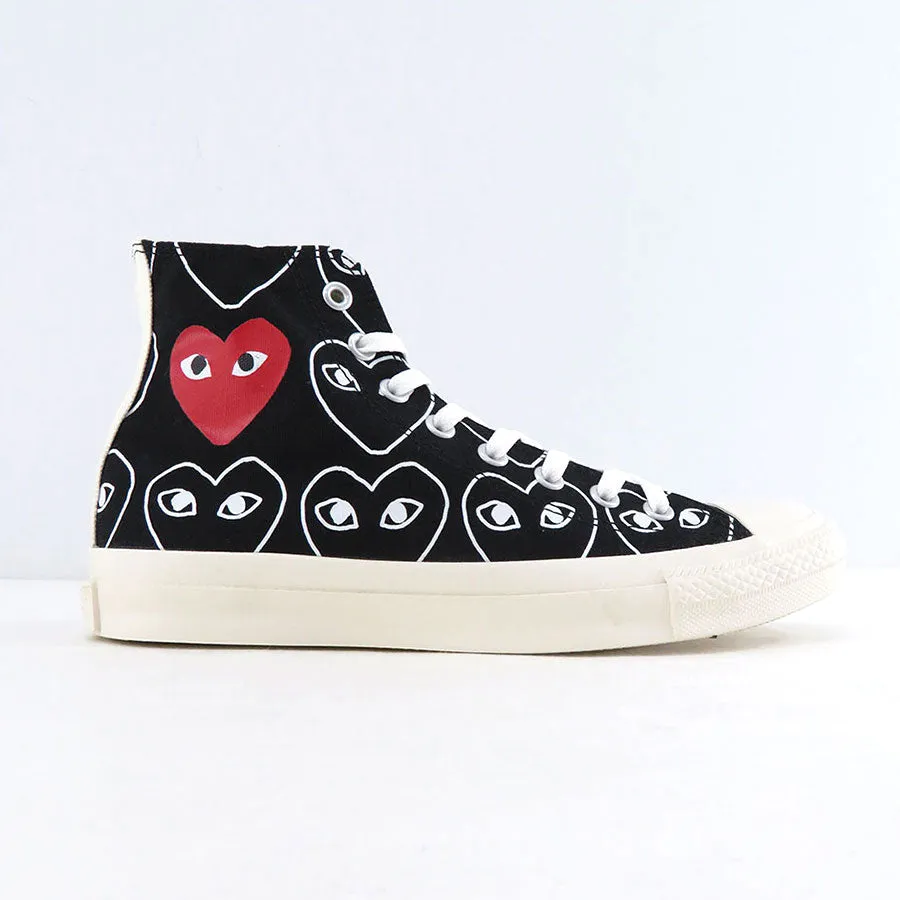 【PLAY COMME des GARCONS】PLAY CONVERSE CHUCK TAYLOR (BLACK)AZ-K117-001