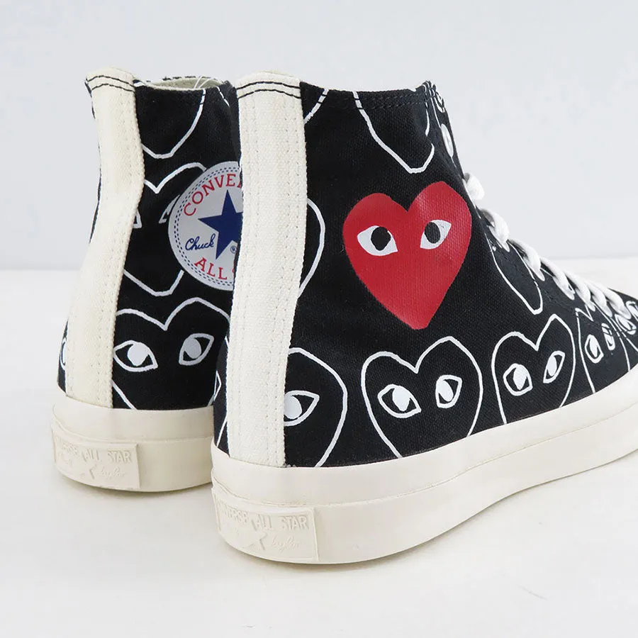 【PLAY COMME des GARCONS】PLAY CONVERSE CHUCK TAYLOR (BLACK)AZ-K117-001