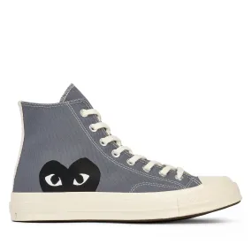 Play Converse Black Heart Chuck Taylor All Star ’70 High Sneakers  Grey