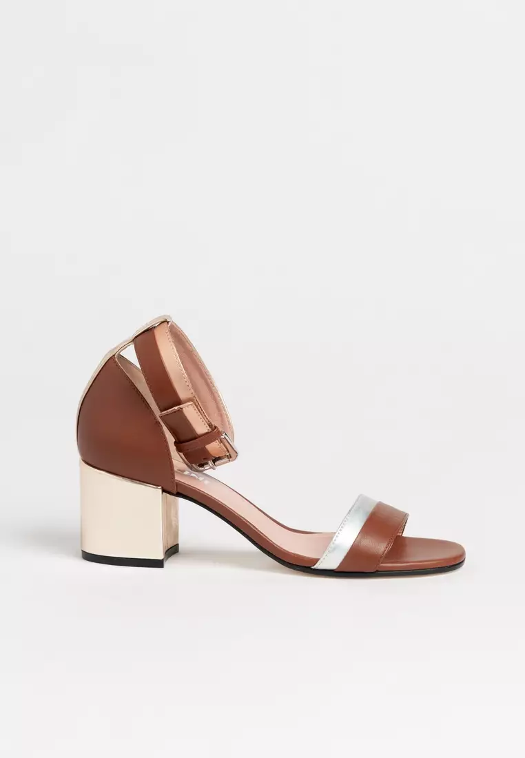 Pollini Pollini Women's Brown Sandals