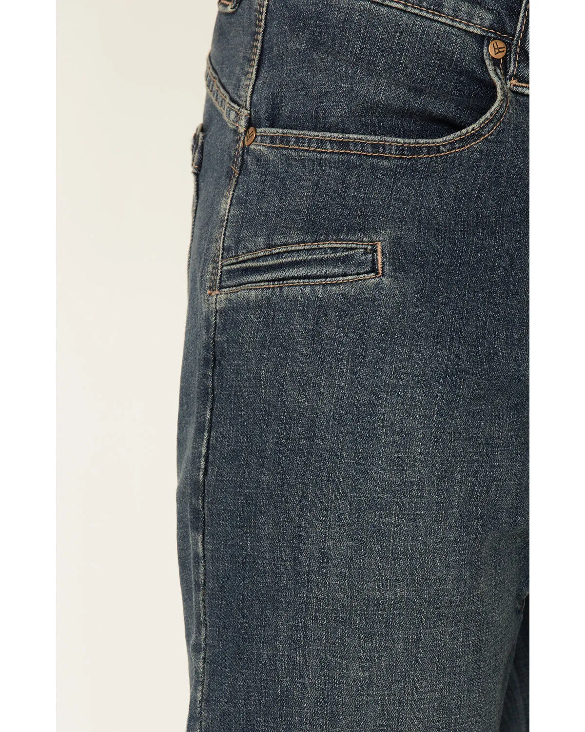 Product Name:  Hawx Men's Medium Wash Stretch Straight Work Jeans