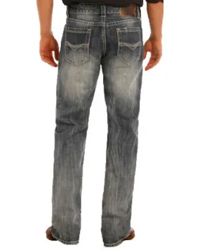 Product Name:  Rock & Roll Denim Men's Double Barrel Small "V" Straight Leg Jeans