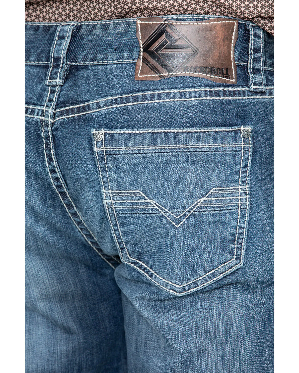 Product Name:  Rock & Roll Denim Men's Reflex Double Barrel Straight Leg Jeans