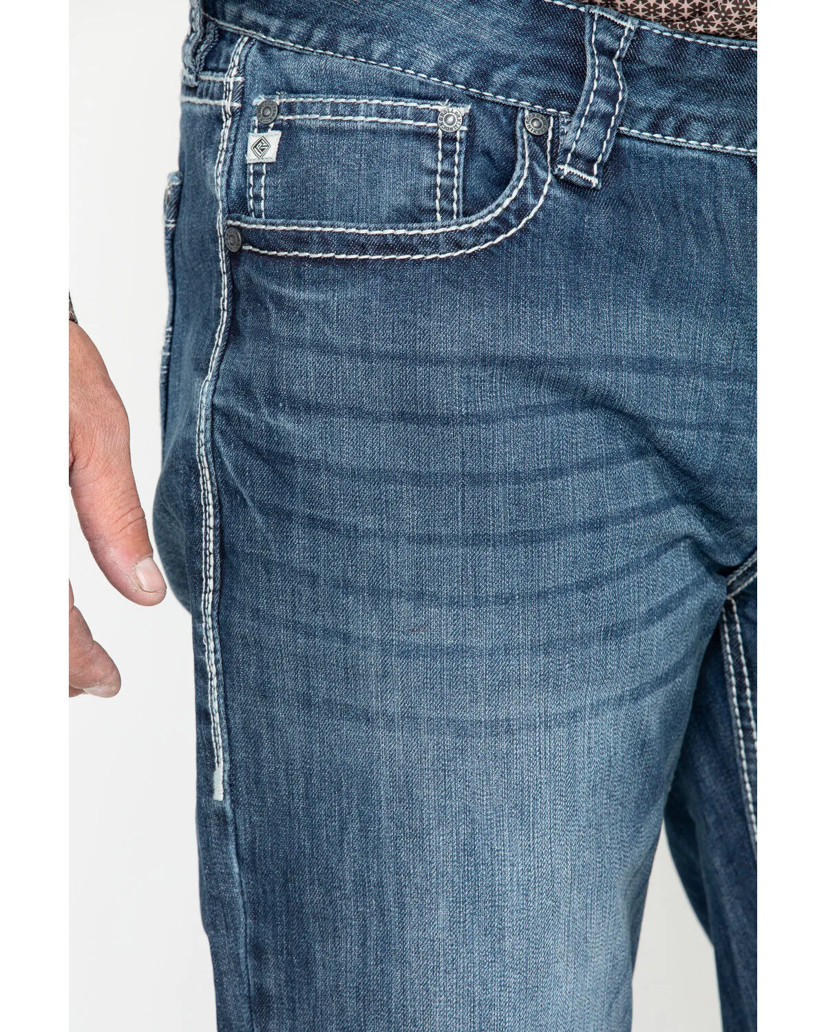 Product Name:  Rock & Roll Denim Men's Reflex Double Barrel Straight Leg Jeans