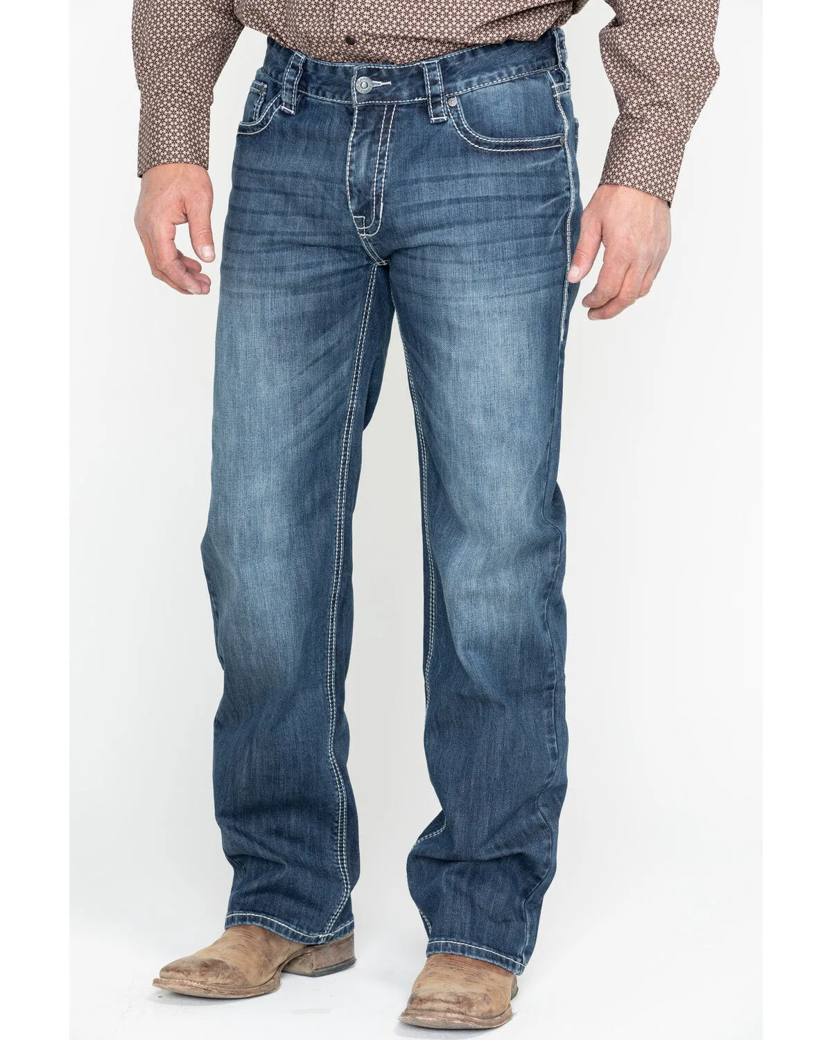 Product Name:  Rock & Roll Denim Men's Reflex Double Barrel Straight Leg Jeans