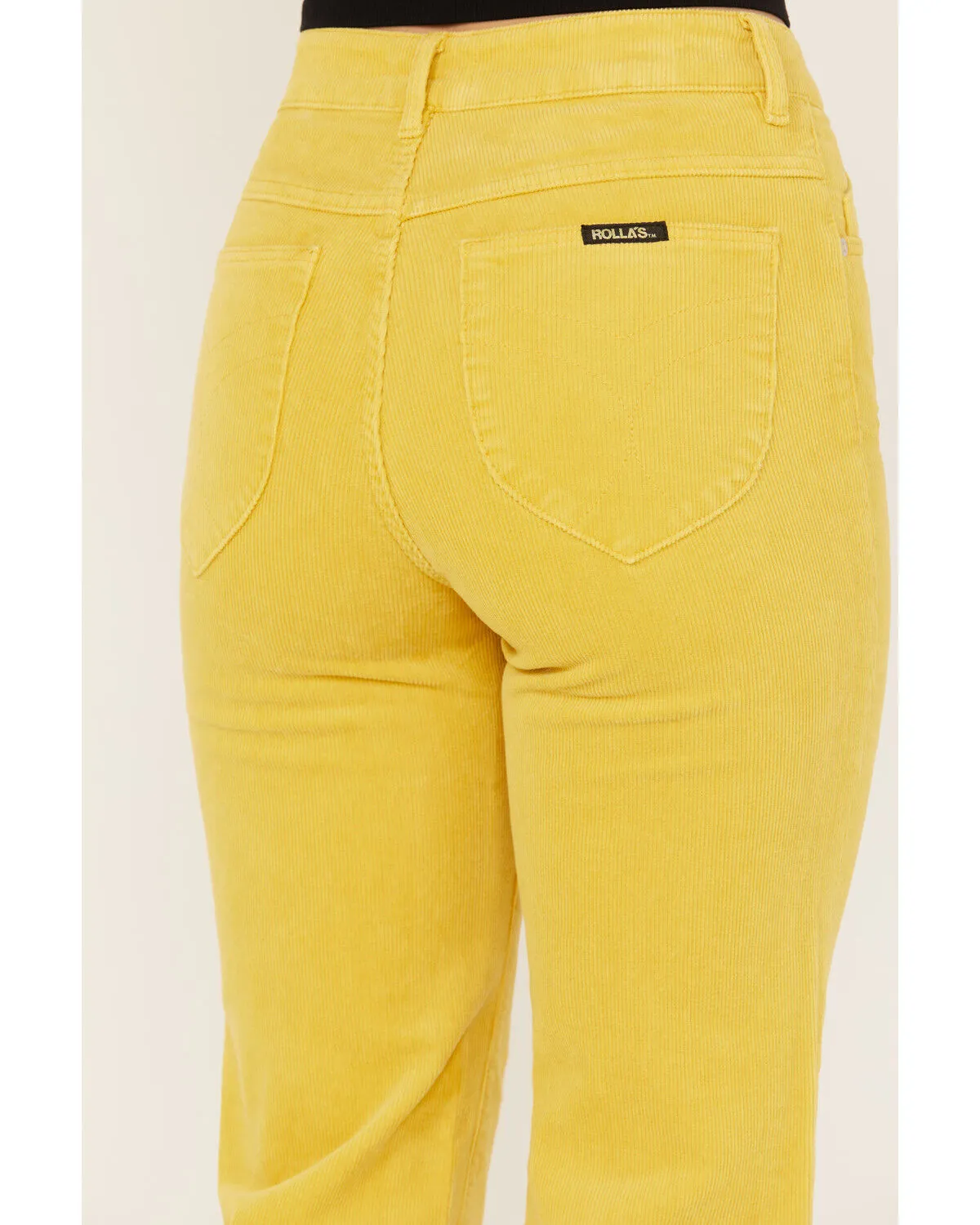 Product Name:  Rolla's Women's Corduroy High Rise Eastcoast Ankle Flare Jeans