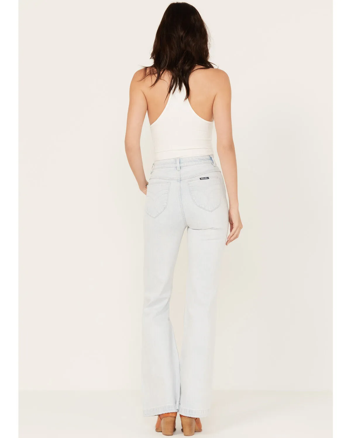 Product Name:  Rolla's Women's Light Wash High Rise Dalton East Coast Flare Jeans