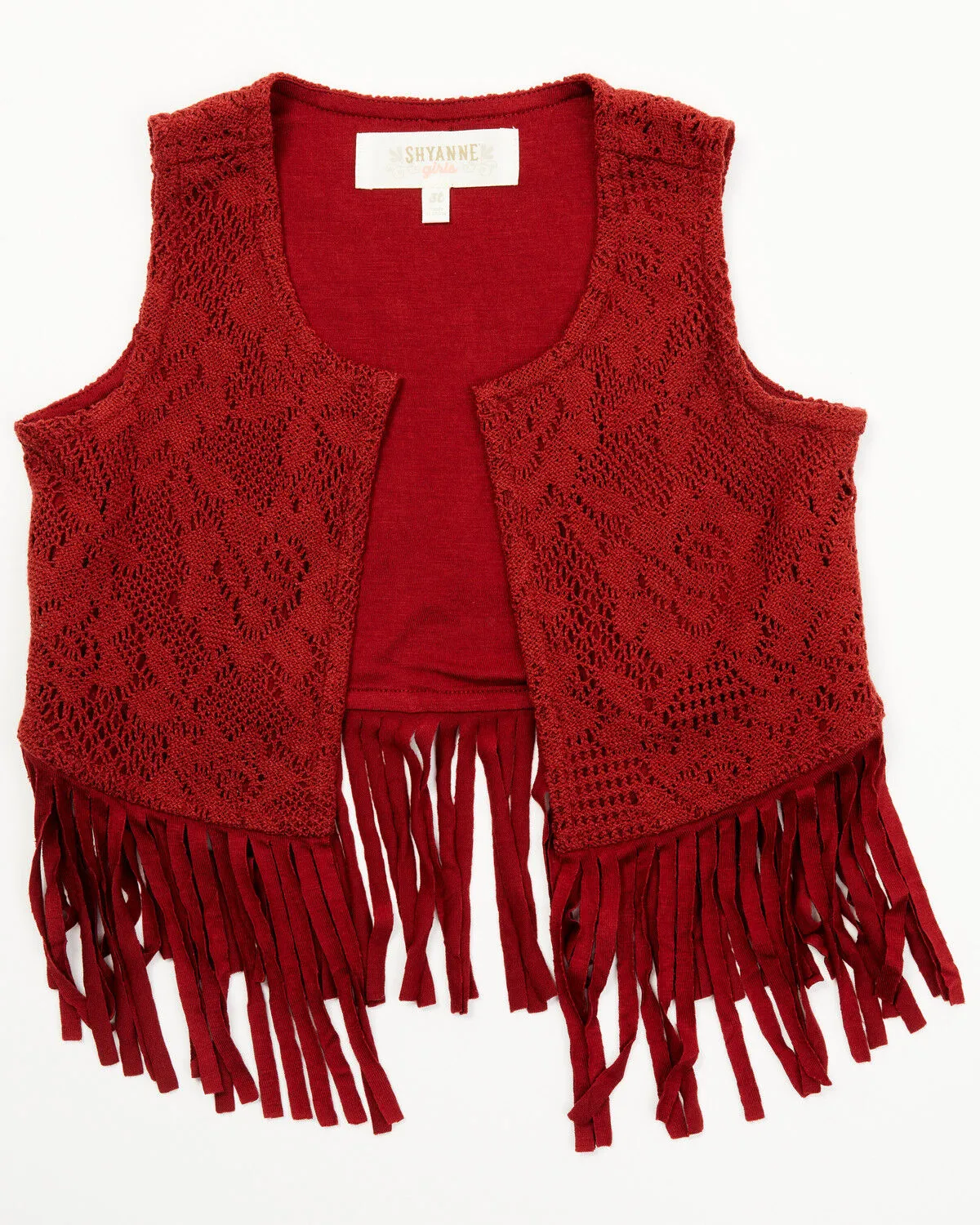 Product Name:  Shyanne Toddler Girls' Lace Fringe Vest