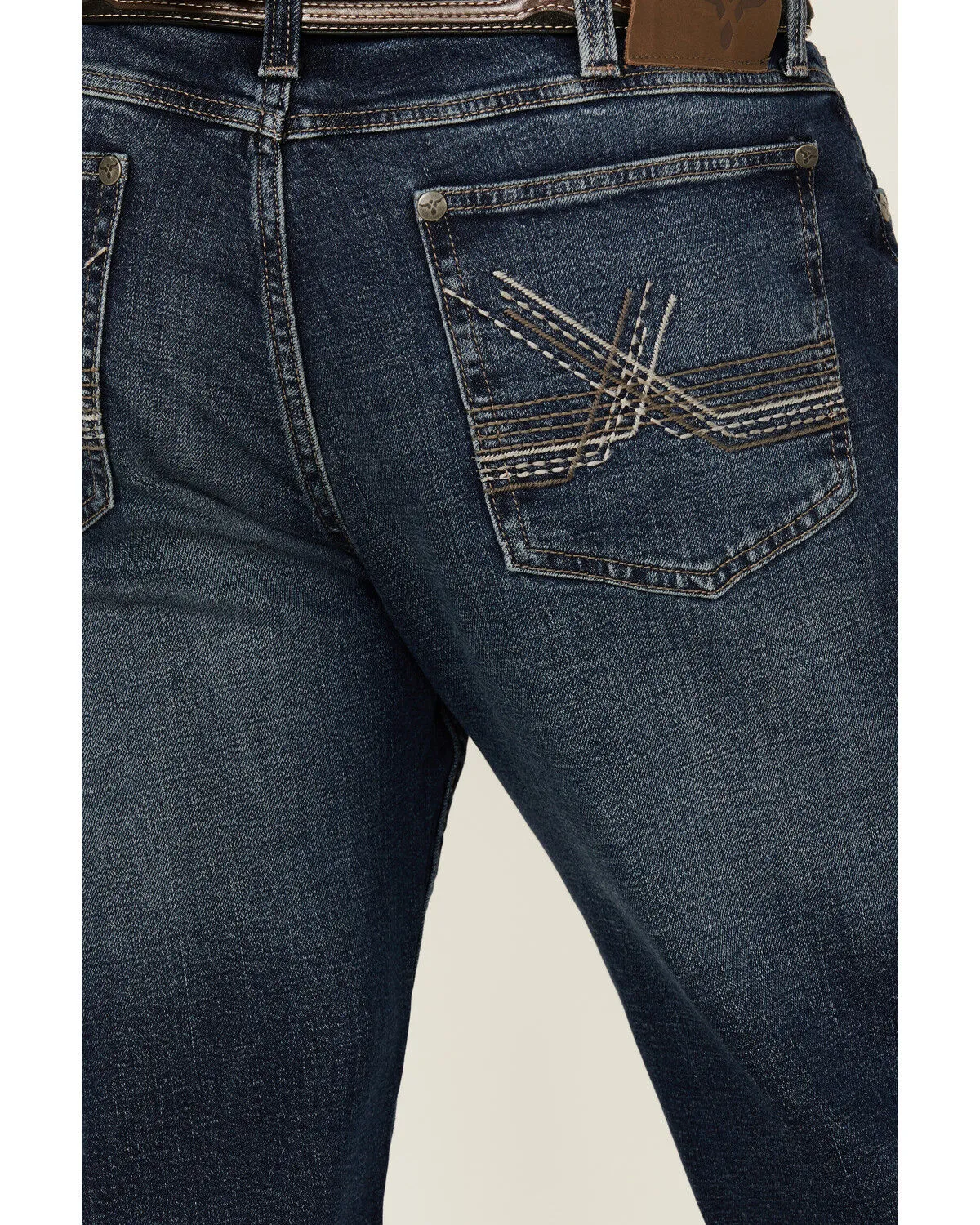 Product Name:  Wrangler 20X Men's Sunnybrook Dark Wash Extreme Relaxed Straight Stretch Denim Jeans