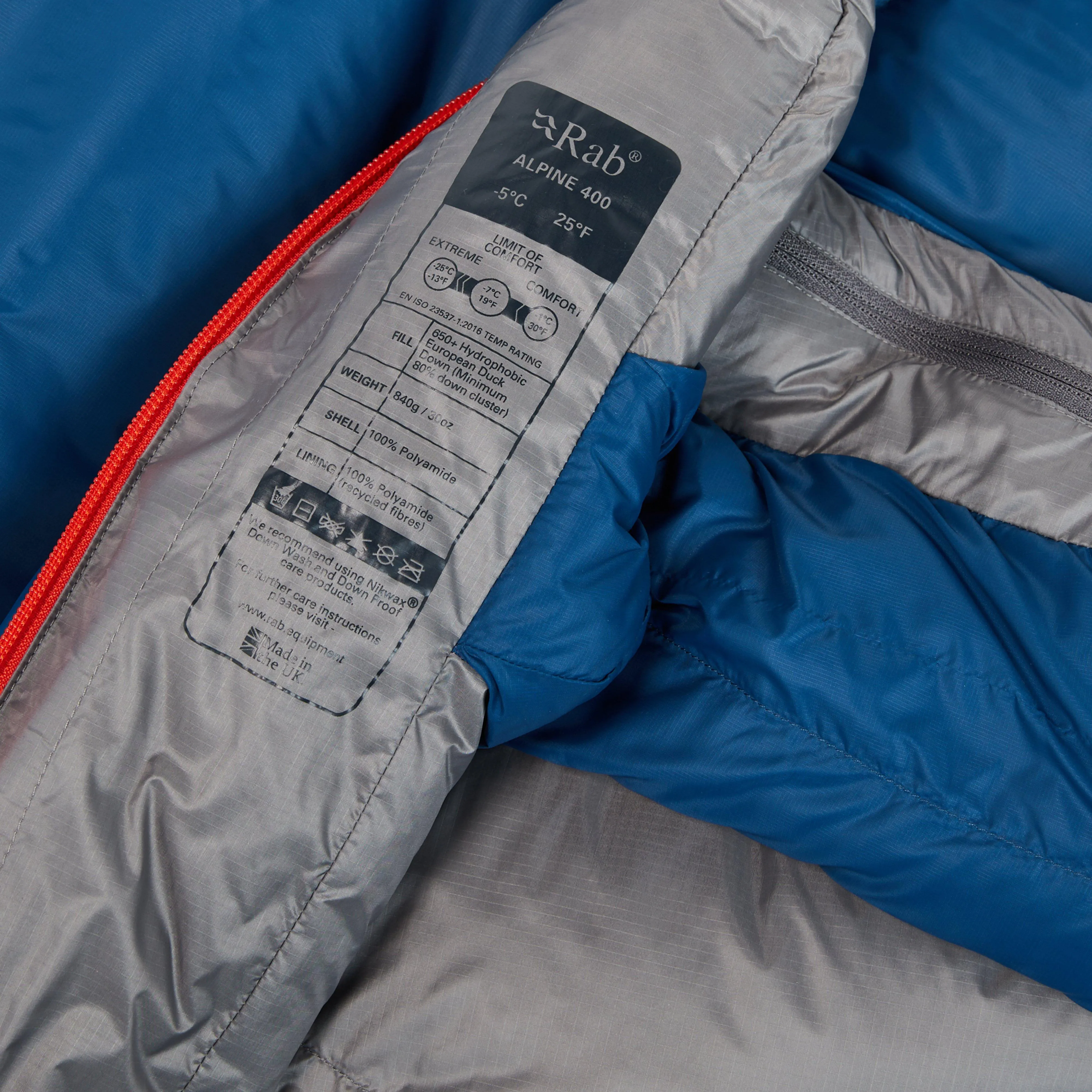 Rab Alpine 400 Down Sleeping Bag | Ultimate Outdoors