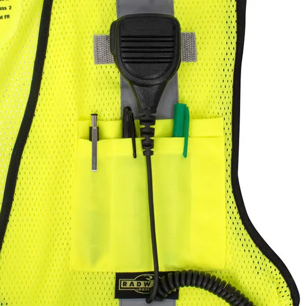 Radians RadWear Black Bottom Self-Extinguishing Surveyor’s Vest