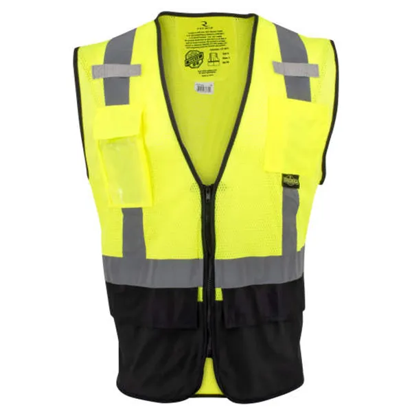 Radians RadWear Black Bottom Self-Extinguishing Surveyor’s Vest