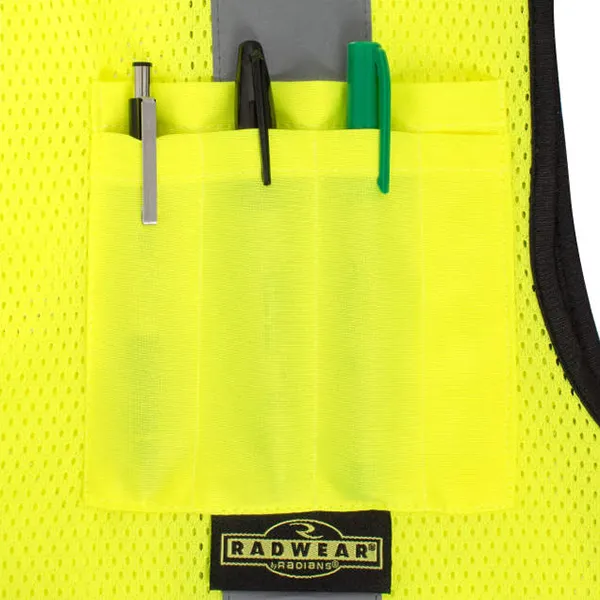 Radians RadWear Black Bottom Self-Extinguishing Surveyor’s Vest