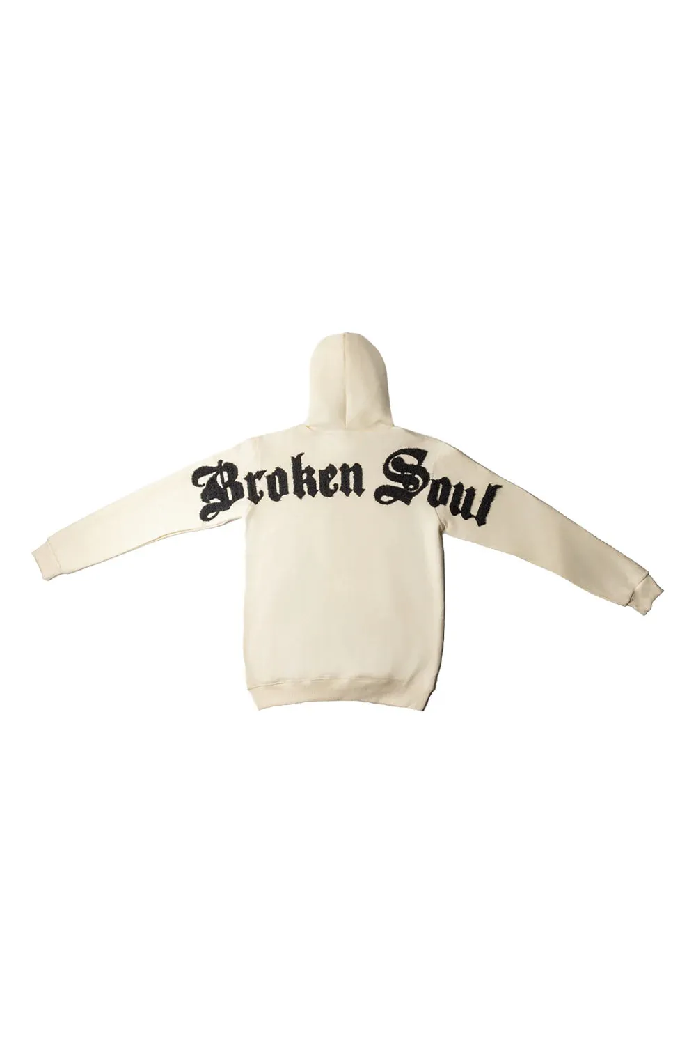 Rawyalty Broken Soul Cream Hoodie