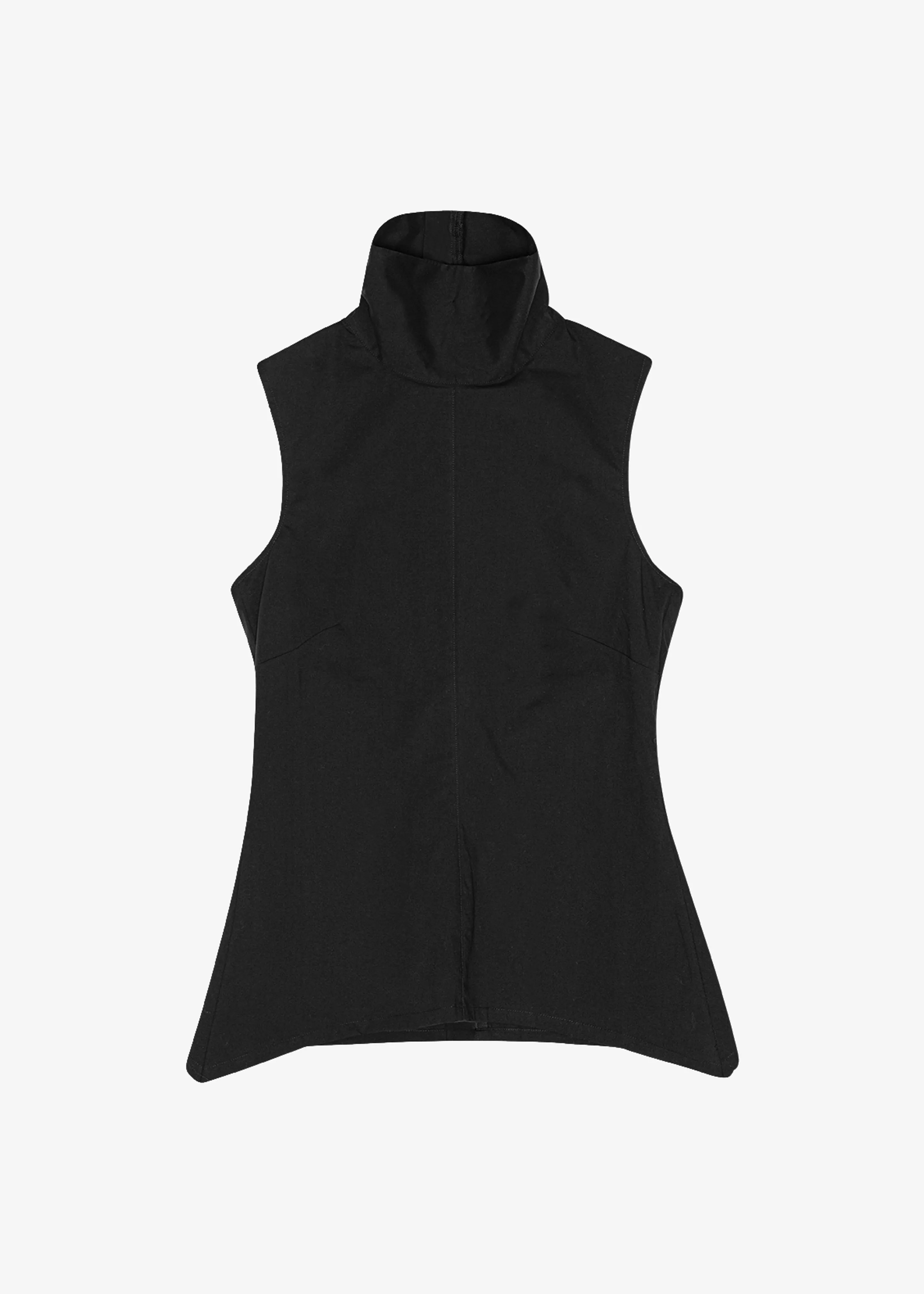 Remain Sleeveless Top - Black