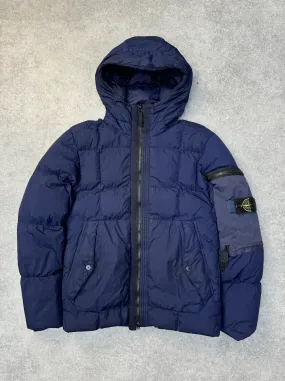 Repaired AW 2018 Stone Island Garment Dyed Crinkle Reps Quilted Puffer Jacket