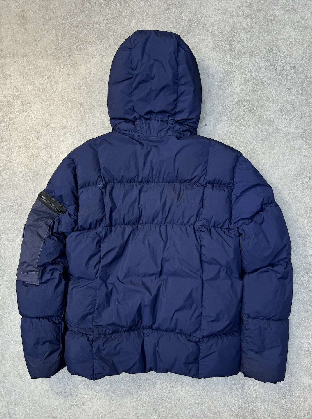 Repaired AW 2018 Stone Island Garment Dyed Crinkle Reps Quilted Puffer Jacket