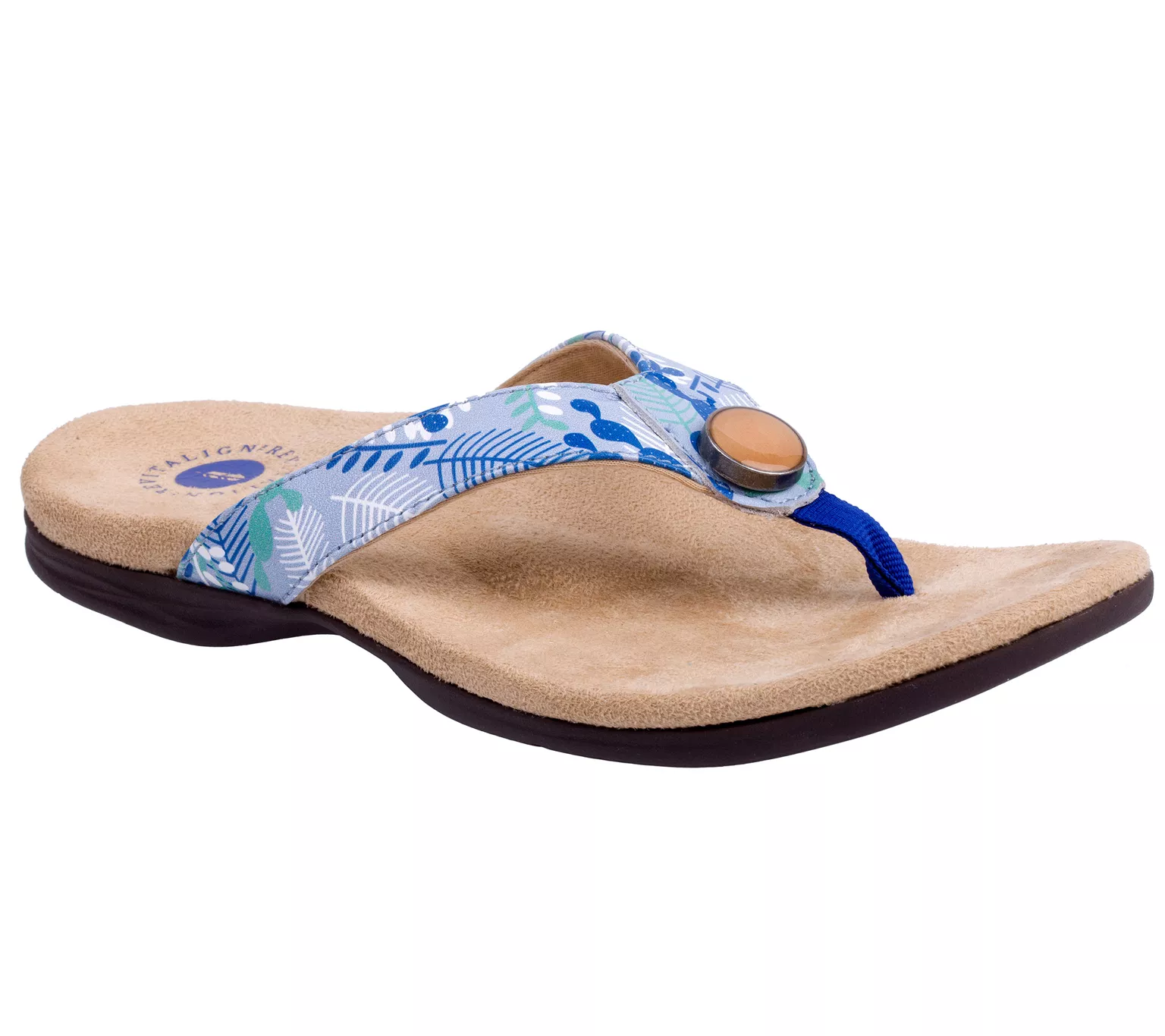 Revitalign Flip Flop Orthotic Sandals - Starling Leather