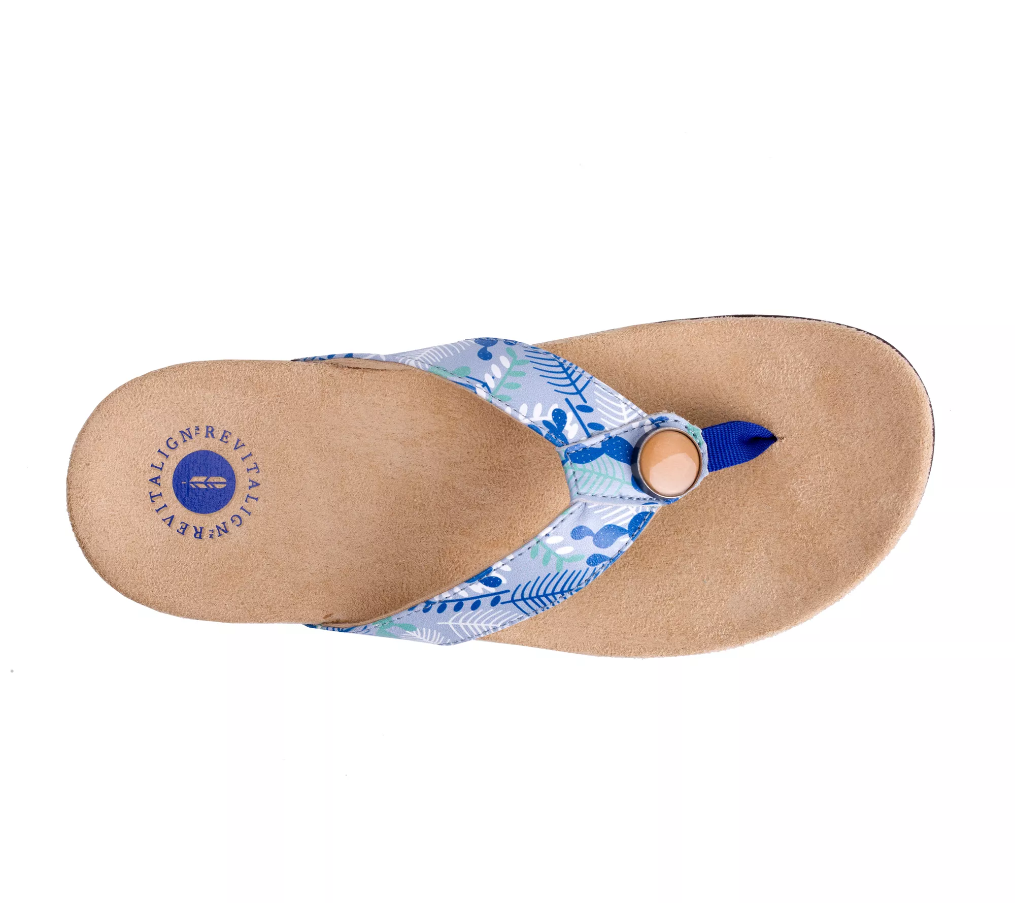 Revitalign Flip Flop Orthotic Sandals - Starling Leather