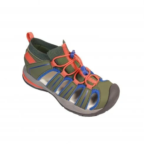 Ricosta Byron | Olive | Children's Closed Toe Sandals