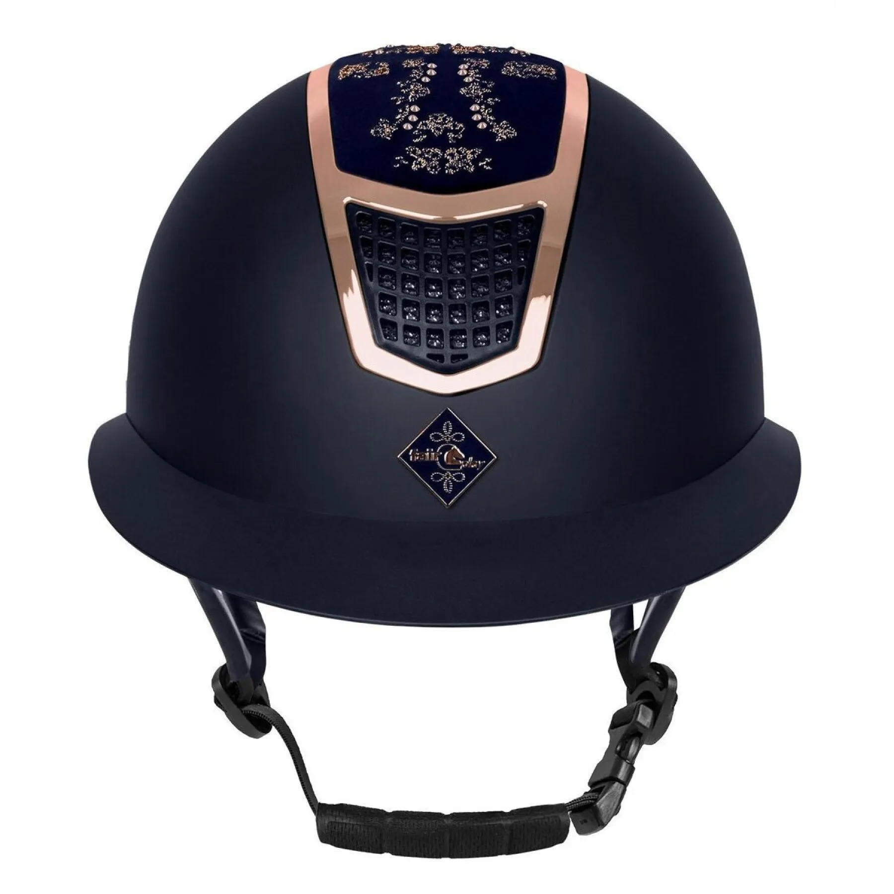 Riding helmet Fair Play Quantinum Fleur Rosegold W-V S