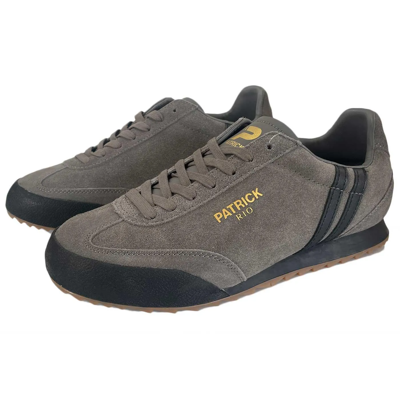 Rio Patrick 80s Casuals Men's Suede Trainers C/B