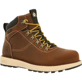 Rocky Mens Legacy 32 Composite Toe Waterproof Work Boot RKK0331 BROWN