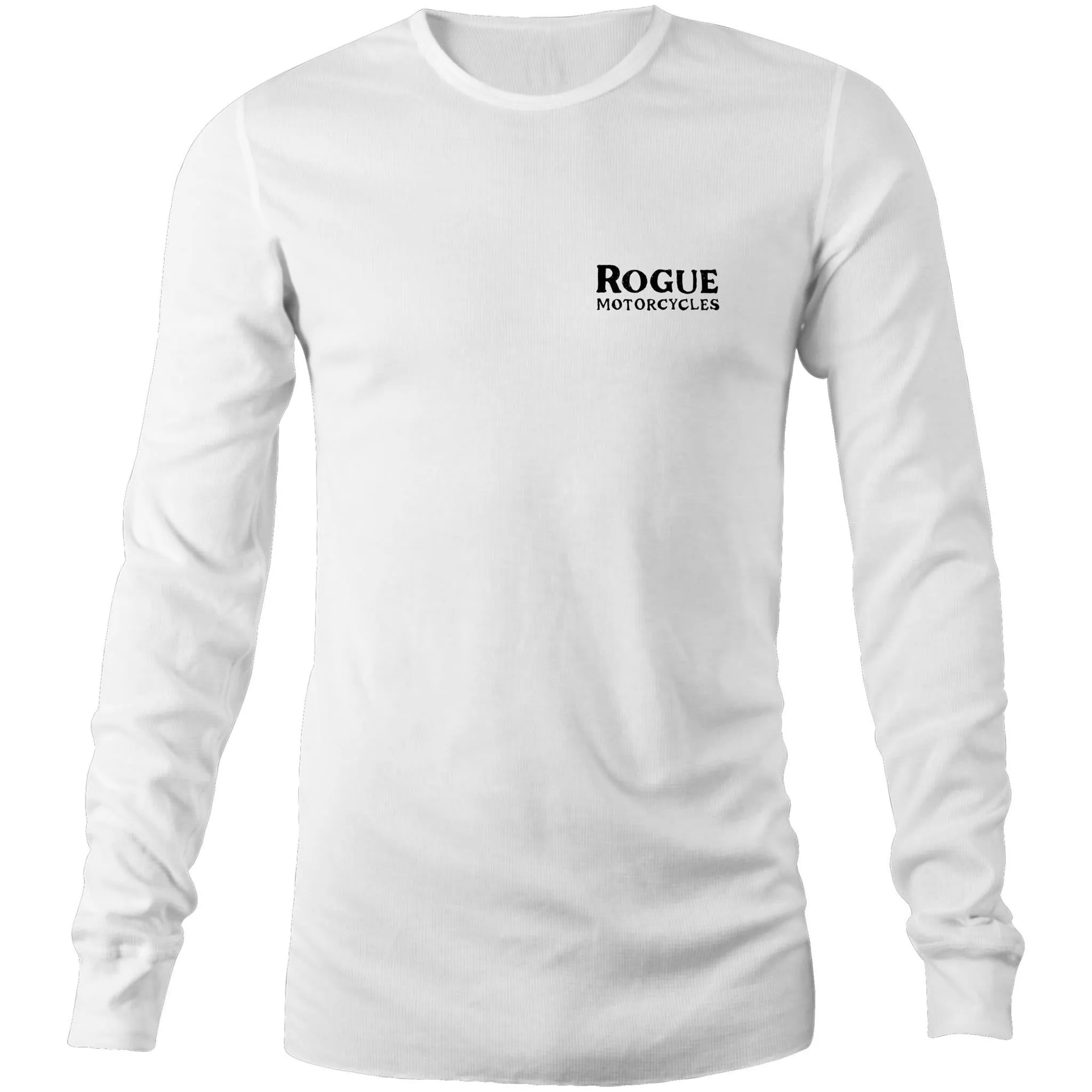 Rogue Helmet Long Sleeve Tee | White