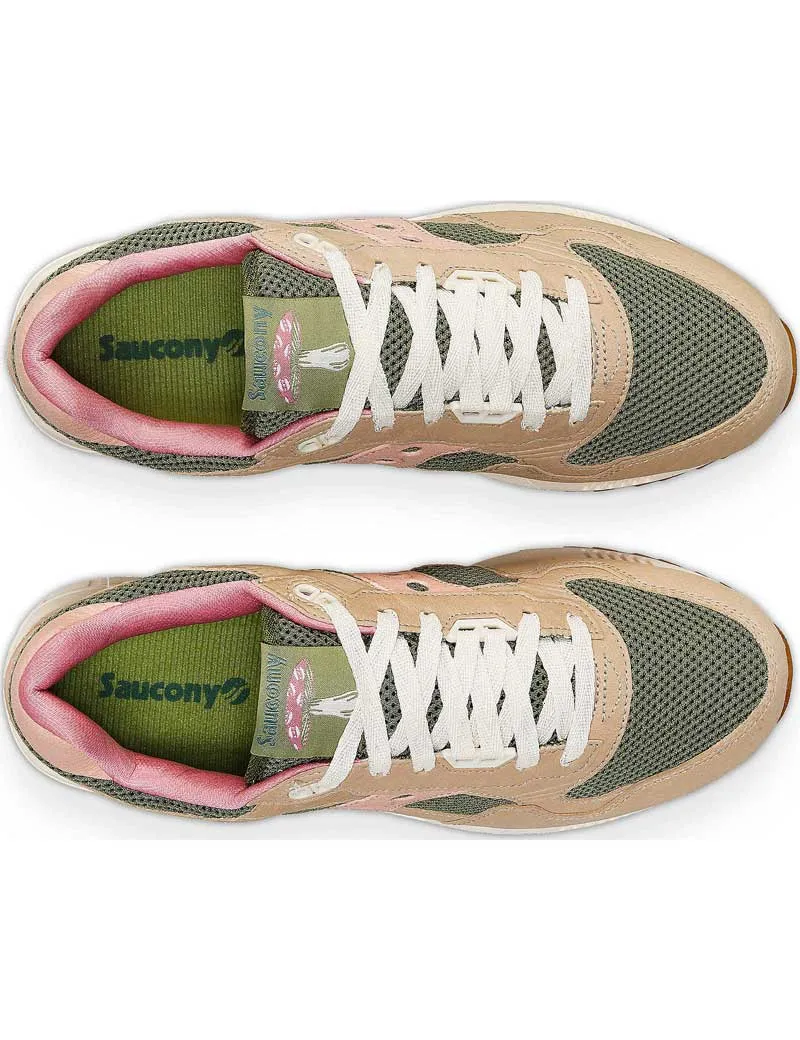 Saucony Shadow 5000 Mushroom Trainers Tan Olive