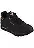 Skechers Black Durabuck Uno 41 Golden Air Trainers