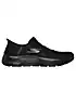 Skechers Black Go Walk Flex Mali Trainers