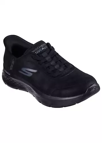 Skechers Black Go Walk Flex Mali Trainers