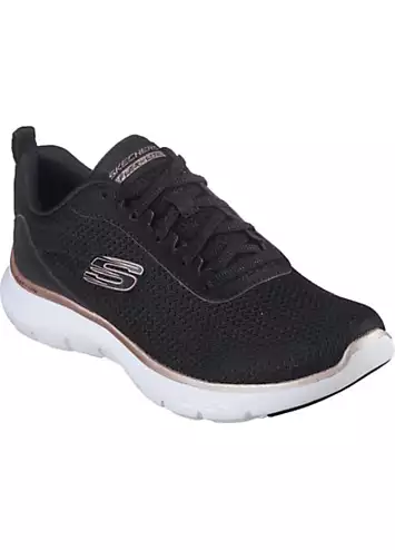 Skechers Ladies Black Flex Appeal 5.0 Trainers