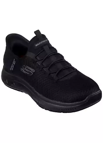 Skechers Ladies Black Summits SR Slip-ins Enslee Trainers