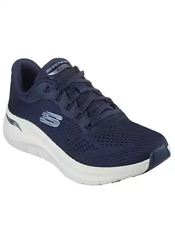 Skechers Navy Arch Fit 2.0 Big League Trainers