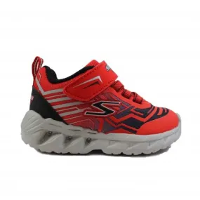 Skechers S Lights: Magna-Lights - Bozler | Red | Boys Light Up Trainers