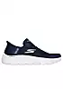 Skechers Slip Ins Go Walk Flex Grand Entry Navy Trainers