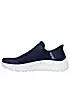 Skechers Slip Ins Go Walk Flex Grand Entry Navy Trainers