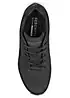 Skechers Wide Fit Black Uno Durabuck Lace Up Fashion Trainers