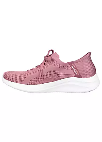 Slip Ins Ultra Flex 3.0 Brilliant Path Mauve Trainers by Skechers | Look Again