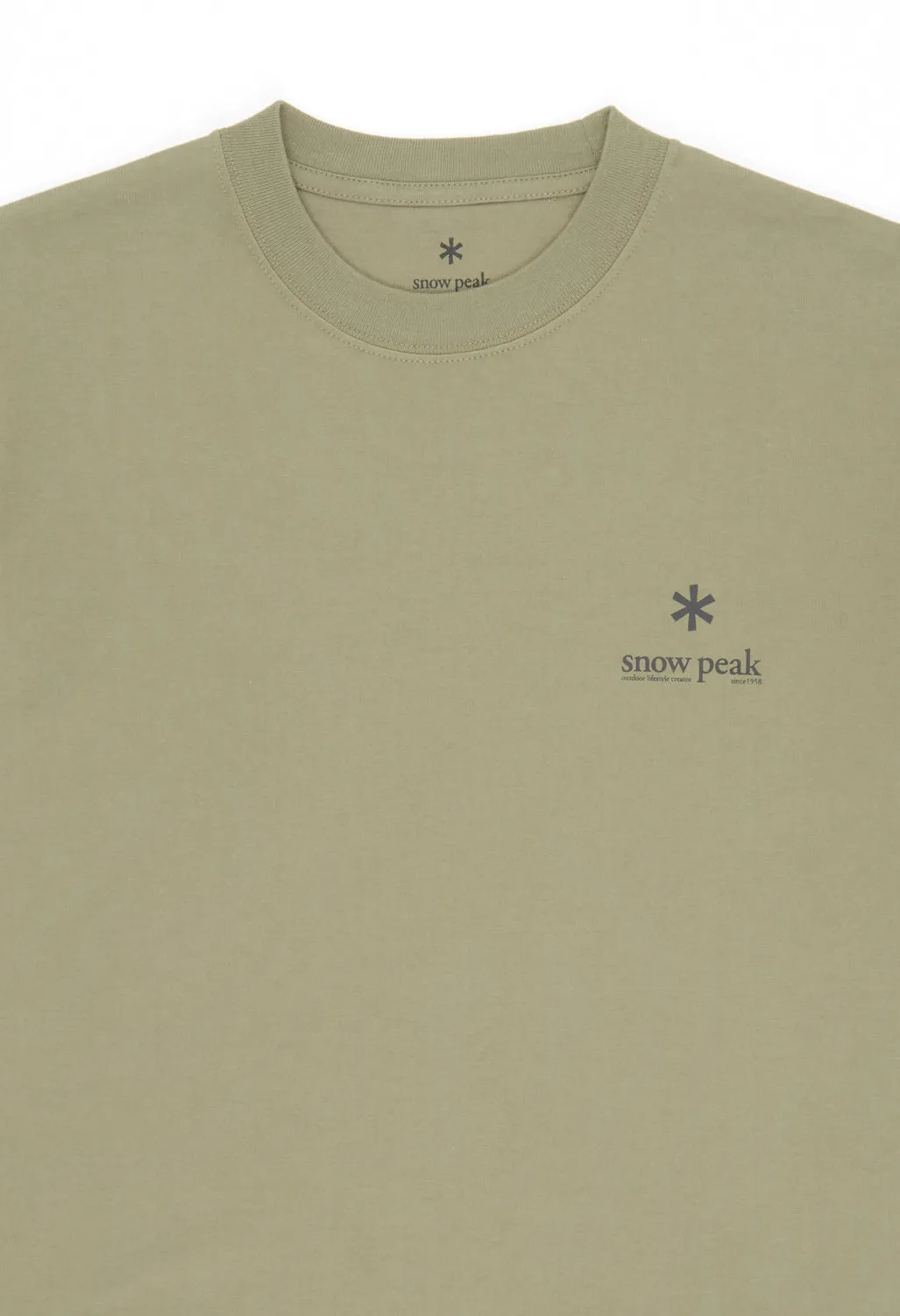 Snow Peak Choose Your Tent T-Shirt - Olive