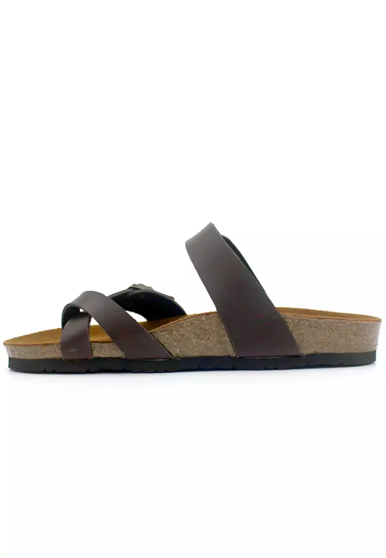 SoleSimple Dublin - Brown Sandals & Flip Flops