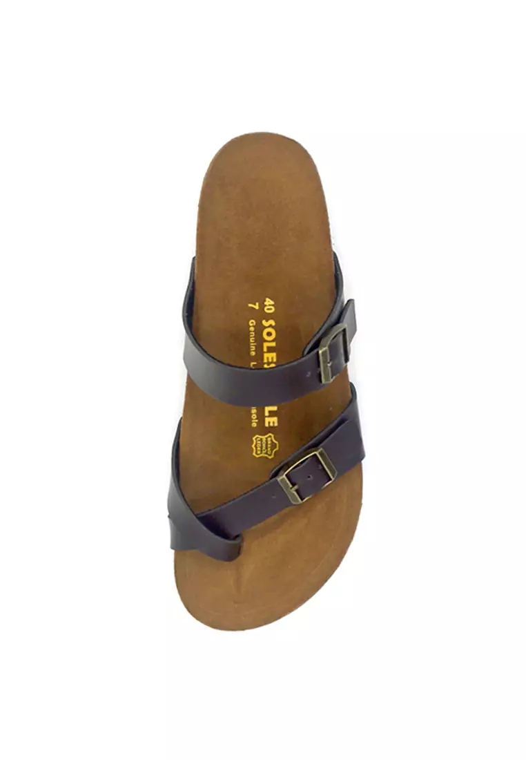 SoleSimple Dublin - Brown Sandals & Flip Flops