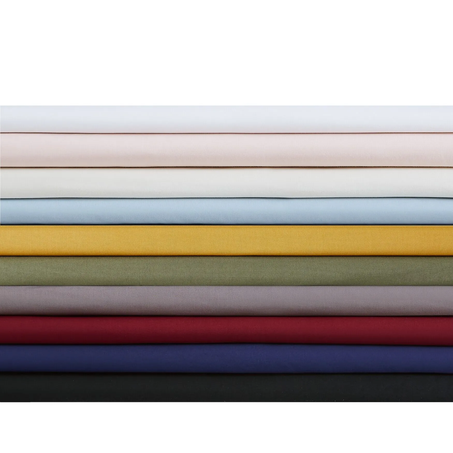 Solid Cotton Percale Sheet Set