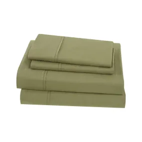 Solid Cotton Percale Sheet Set